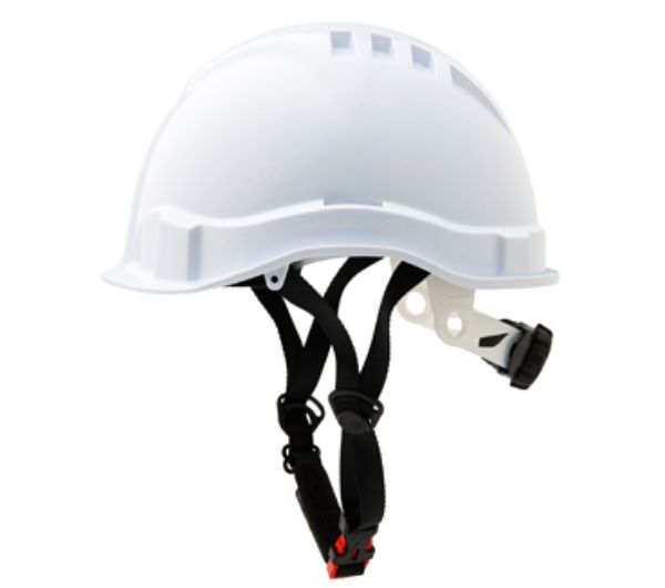 Picture of PRO V6 HARD HAT VENTED MICRO PEAK RATCHET HARNESS LINESMAN